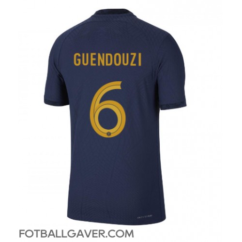 Frankrike Matteo Guendouzi #6 Fotballklær Hjemmedrakt VM 2022 Kortermet